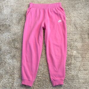 Nike Pink Jogger Sweatpants